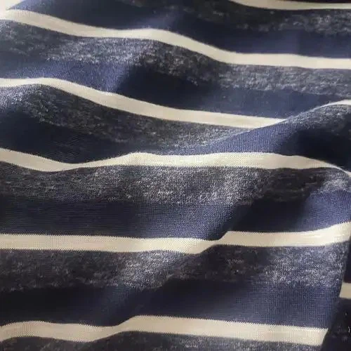 Yarn Dyed Stripe Knit Fabric